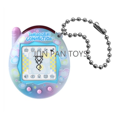 Tamagotchi Connection Virtual Pet - Soda Flower Pink & Light Blue Electronic Game for Girls