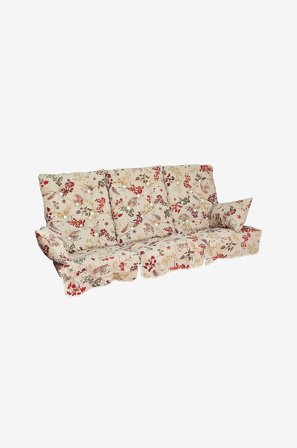 Fritab - Hengekøye hengekøye putesett flock - Beige - Hammockputer - Fra Homeroom
