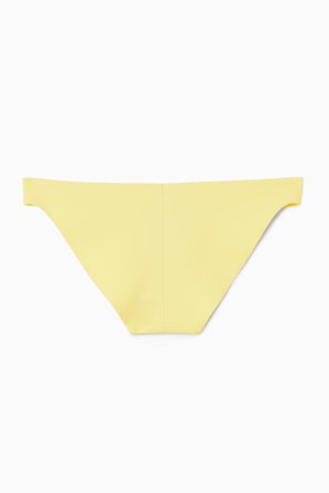 COS Women's Slip Bikini In Scuba Bag in Giallo