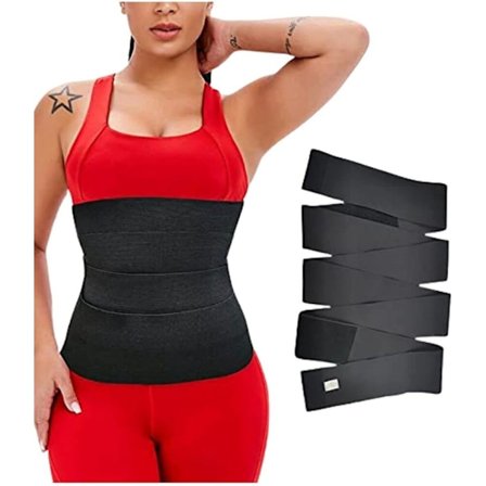 Free Size Waist Shaper Midjetränare 4m Svart