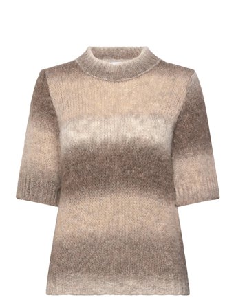 Leana Knit Top Beige Noella