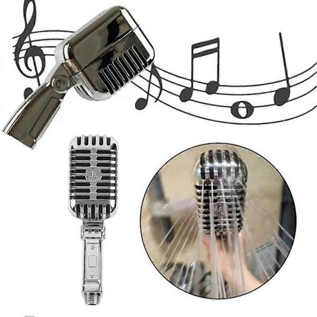 Dusjhode i mikrofonform