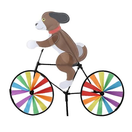 Hagevindspinner Katt Hund Sykkel Regnbue Vindhjul Vindmølle Ut