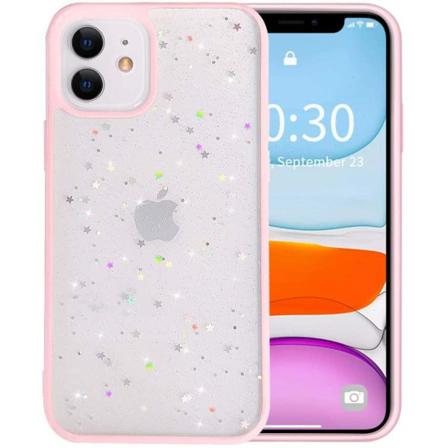 Bling Star Glitter Skal Till Iphone 11 - Rosa Rosa
