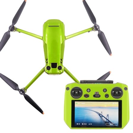 Färgglada Drone Stickers för Mavic 3 Decal Skin Sticker Drone Body Fjärrkontroll Batteri för skyddsfilm Cov