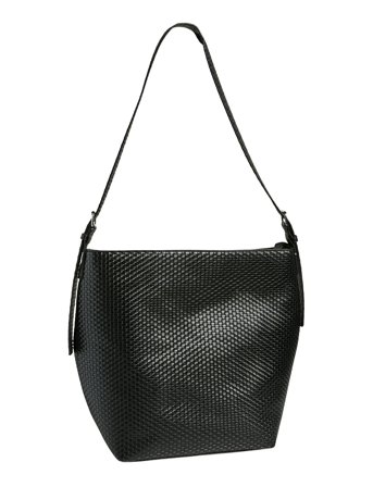 Pcmillane Braided Shopper Pp Black Pieces