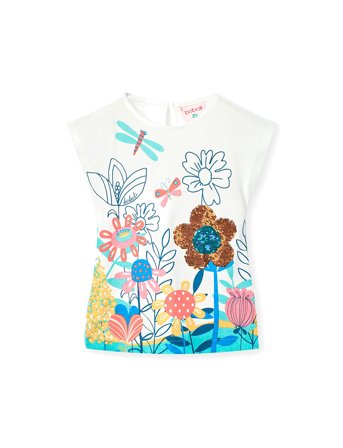 Boboli Knit Dress - White - 98