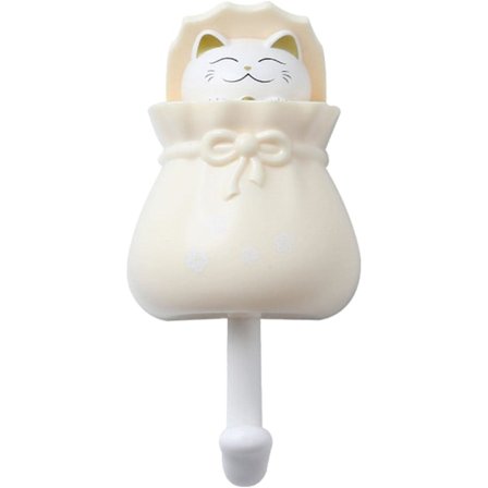 Krokar Krok Väggmonterad Badrum Handduk Badhanddukar Nycklar, Gul