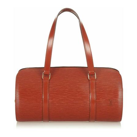 Louis Vuitton Vintage, Pre-owned Bag Bruin, Dames, Maat:ONE Size,leer