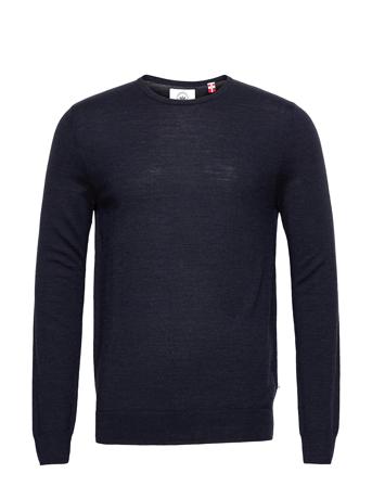 Johs Merino Crew Neck Knit Kronstadt Navy