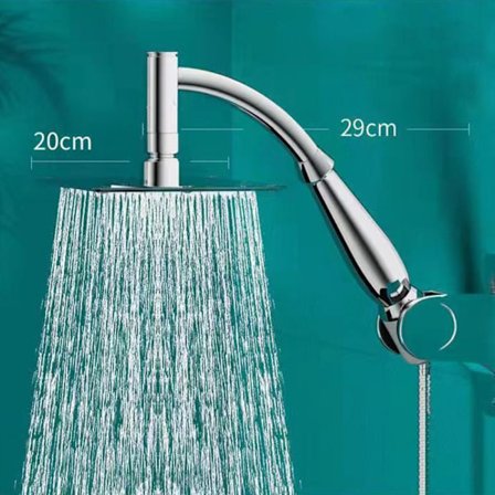 Rainfall Shower Head Suihkupään jatke 8INCHSQUARE SQUARE