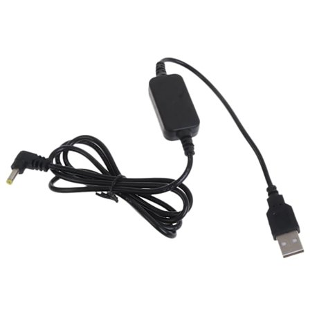 DC 5V till DC 12V USB Spänningsomvandlare Kabel Strömförsörjningsadapter Kabel med DC-kontakt 4.0mm x 1.7mm USB 5V till 12V