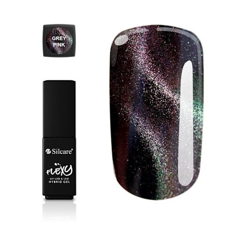 Flexy - Hybrid gel - Cat Eye - Grey Pink - 4,5 gram