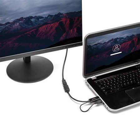 StarTech 4K 30Hz HDMI to DisplayPort Video Adapter w/ USB Power - 6 in - HDMI 1.4 (Male) to DP 1.2 (Female) Active Monitor Converter (HD2DP) -