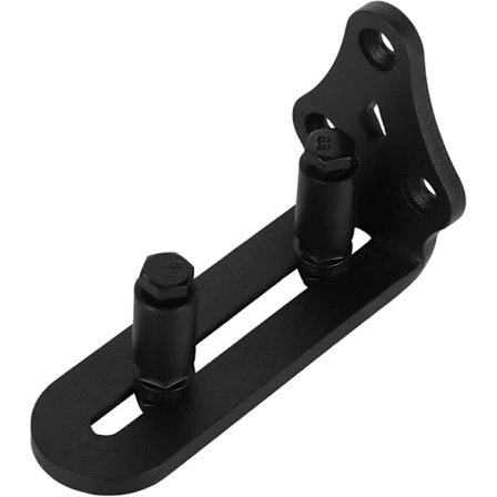 Stål Lade Dør Gulvguide, Glidende Ruller for Stabilitet, Kulstofstål Hardware Beslag