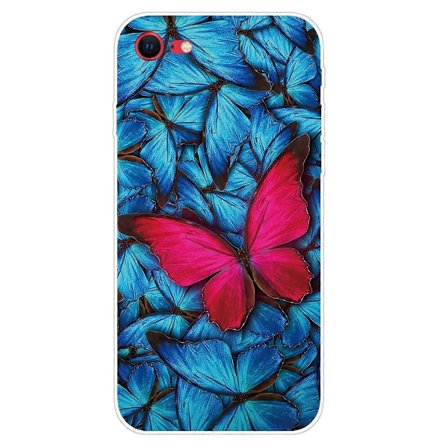 Mönstertryckt Flexibelt Högkvalitativt TPU-telefonskal för iPhone 7/8/SE (2020)/SE (2022)