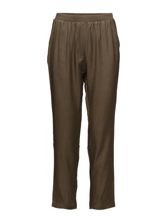 Sateen Pants Green Coster Copenhagen