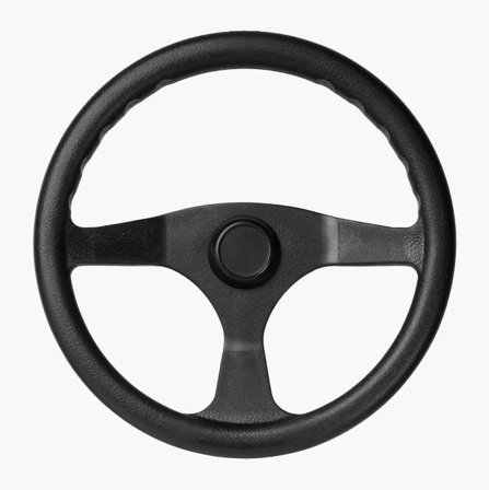 Biltema - Ratt 340 mm svart