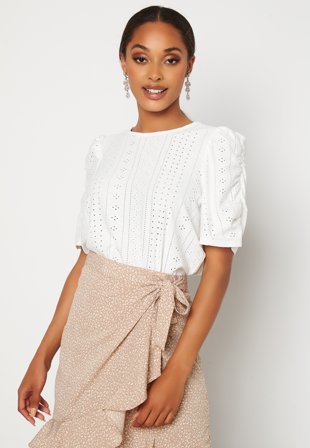 Object Collectors Item Ritta SS Top Cloud Dancer Klær