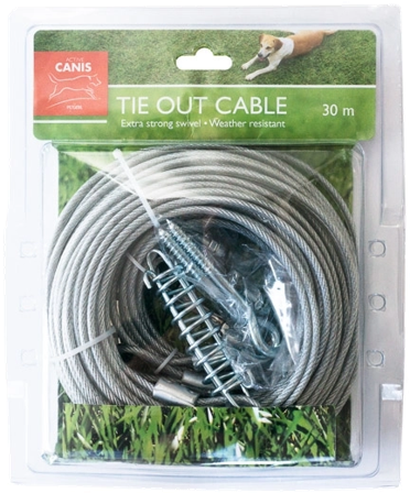 Active Canis Tie Out Cable Set 30 m