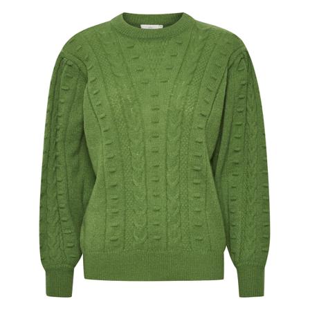 Kaffe KAlira Knit Pullover Grøn, Dame