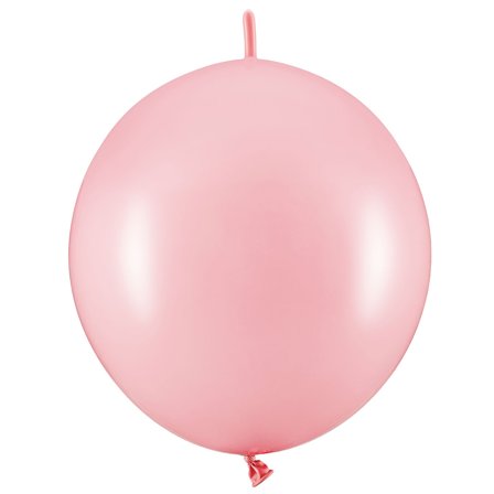 Link Balloner Intens Lyserød Pastel 20-pak
