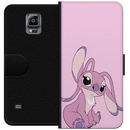 Samsung Galaxy Note 4 Lompakkokotelo Stitch vaaleanpunainen
