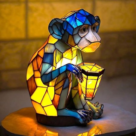 Djurbordslampa, Djurbordslampserie, Retro Bordslampa, Ko Bordslampa, Sängbordslampa Med Usb A+c-portar, Present Till Flickor Mamma