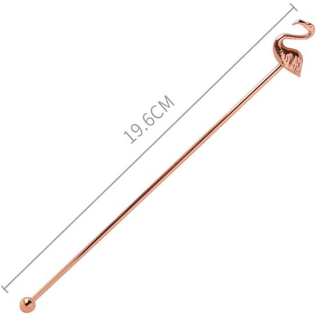 Omrøring af rustfrit stål Omrøringspind Bar Kreativitet Svømmer S