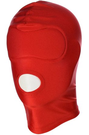 Red Hood Mouth Only mask - Blushme.se