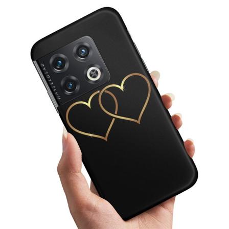 OnePlus 10 Pro - Cover/Mobilcover Double Hearts Multicolor