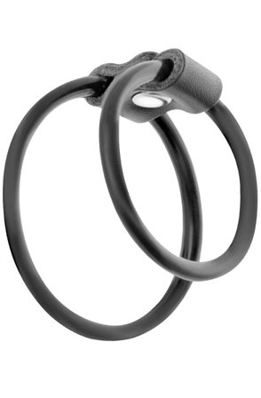 Darkness Duo Rings For Penis - Woome.pl