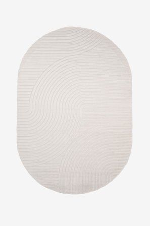 Venture Home - Matto Vince Solar - Valkoinen - Nukka- & ryijymatot - 240X340 - - Homeroom