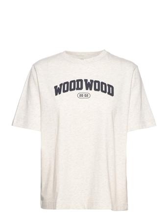 Alma Ivy T-Shirt Cream Wood Wood
