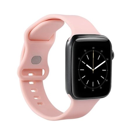 GEAR Apple Watch 4/5/6/7/8/SE (42/44/45mm) silikone armbånd - lyserød