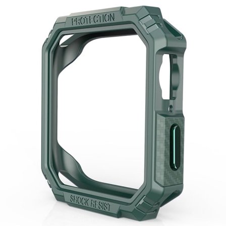 Apple Watch 44 mm kolfiberfodral - Grön