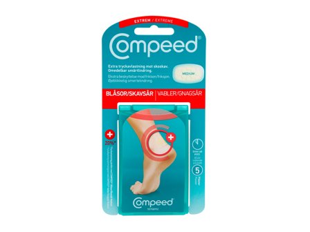 Compeed Gnagsårplaster Extreme Medium, 5 stk.