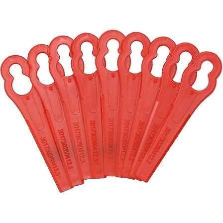 50-pack ersättningsgräsklipparblad Plastgräsklipparblad Black And Decker