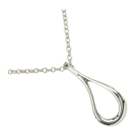 Tiffany & Co. Pre-owned Necklaces Grå, Dame Vintage Smykker, Størrelse: ONE Size