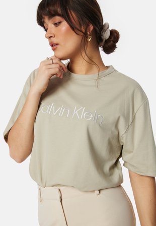 Calvin Klein S/S Crew Neck Green Klær