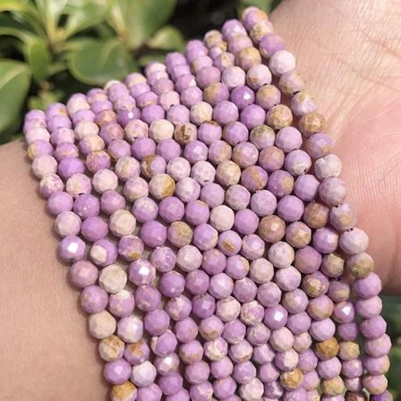 2 mm natursteinsperler gjør det selv-smykker 1 1