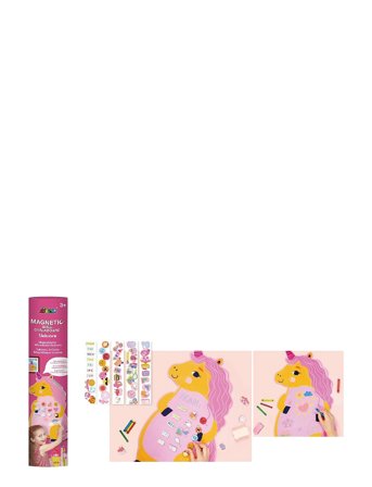 Avenir - Magnetisk Rittavla Unicorn Patterned Suntoy