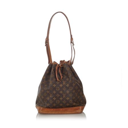 Louis Vuitton Vintage, Pre-Awned Monograms Something Canvas Bruin, Dames, Maat:ONE Size