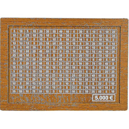 Træsparegris til Børn og Voksne med Tæller