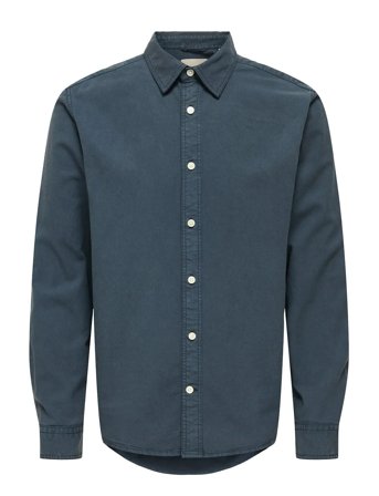 ONLY & SONS | Onsotto Reg Peach Finish Ls Shirt | S