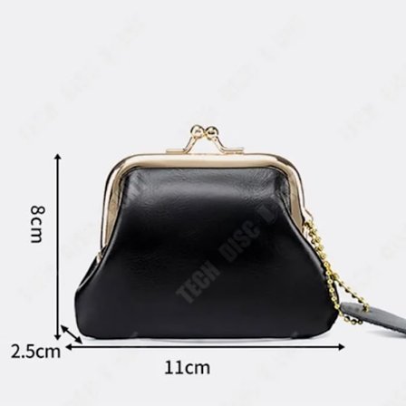 Naisten lompakko, suuri, nahkaa, Plånbok TD, retrotyyli [D]