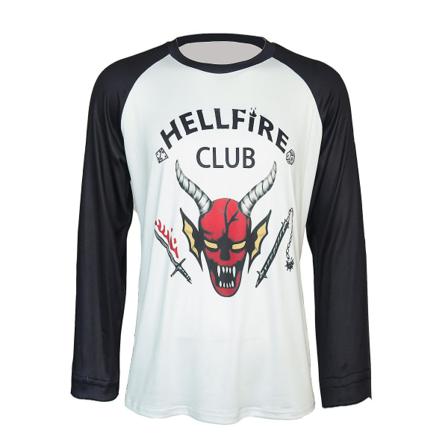 Stranger Things Hellfire Long Sleeveclub T-shirt 120