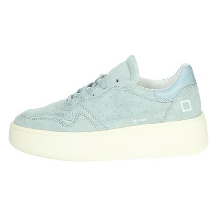 D.a.t.e., Step Camp. 98 Low sneakers Blauw, Dames, Maat:37 EU