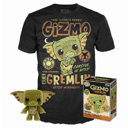 Set Pop Figure & Tee Gremlins Gizmo M