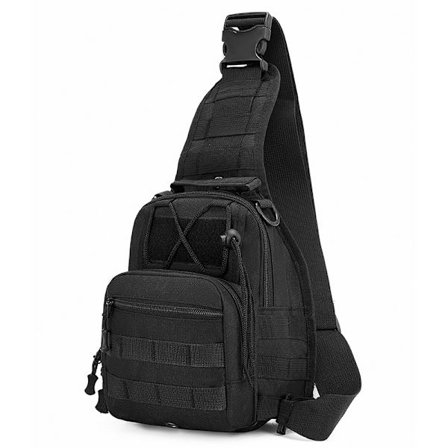 Tactinen olkalaukku sotilaallinen Molle olkalaukku miesten rintalaukku B